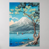 Mont Fuji depuis le lac Yamanaka Poster (Voorkant)