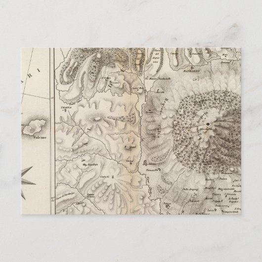 Mont Gibel, Etna Briefkaart (Voorkant)