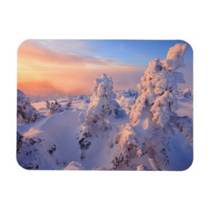 Mont Logan zonsopgang Gaspesie Nationaal Park Queb Magneet