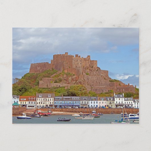 Mont Orgueil Castle Jersey Briefkaart (Voorkant)