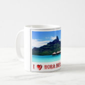 Mont Otemanu - Bora Bora - Frans-Polynesië - Koffiemok (Voorkant links)