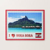 Mont Otemanu - Bora Bora - Frans-Polynesië - Legpuzzel (Horizontaal)
