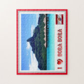 Mont Otemanu - Bora Bora - Frans-Polynesië - Legpuzzel (Verticaal)