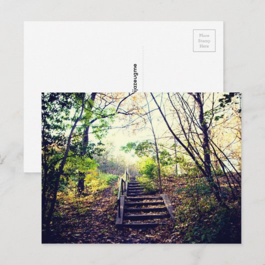 Mont-Royal automne Briefkaart (Voorkant / Achterkant)