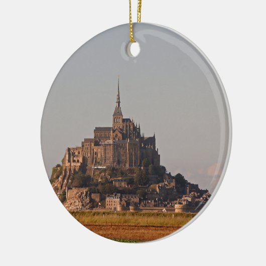 Mont Saint-Michel 3 Keramisch Ornament (Links)
