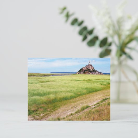 Mont Saint-Michel 4 Briefkaart (Staand voorkant)