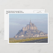 Mont Saint Michel Briefkaart (Voorkant / Achterkant)
