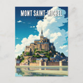 Mont Saint-Michel Briefkaart (Voorkant)