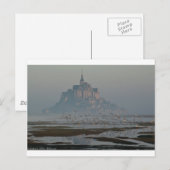Mont Saint Michel Briefkaart (Voorkant / Achterkant)