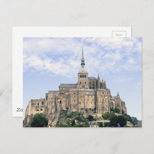 Mont Saint-Michel Briefkaart (Voorkant / Achterkant)