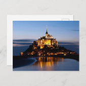 Mont-Saint-Michel Briefkaart (Voorkant / Achterkant)