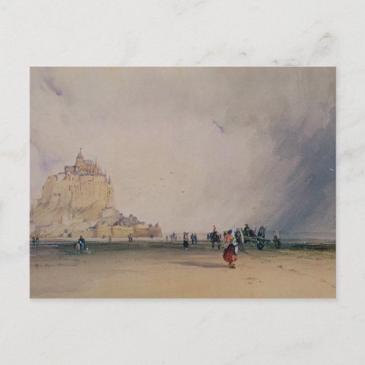 Mont Saint Michel Briefkaart (Voorkant)