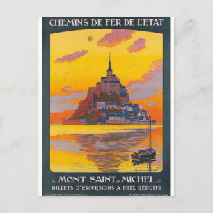 Mont-Saint-Michel Briefkaart