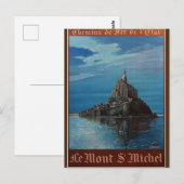 Mont-Saint-Michel Briefkaart (Voorkant / Achterkant)