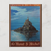 Mont-Saint-Michel Briefkaart (Voorkant)