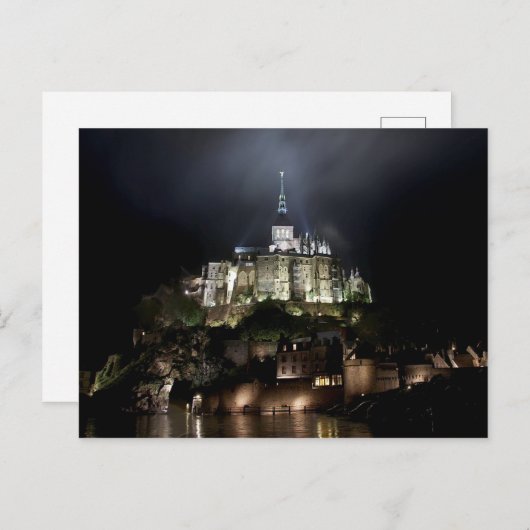 Mont-Saint-Michel Briefkaart (Voorkant / Achterkant)