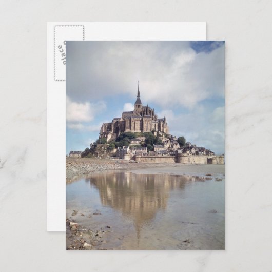 Mont Saint-Michel Briefkaart (Voorkant / Achterkant)