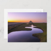 Mont-Saint-Michel Briefkaart (Voorkant / Achterkant)