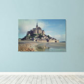 Mont Saint-Michel Canvas Afdruk (Insitu (Houten vloer))