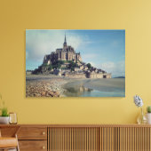 Mont Saint-Michel Canvas Afdruk (Insitu (Woonkamer))