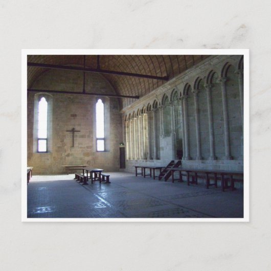 Mont Saint Michel Cathedral Briefkaart (Voorkant)