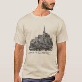 Mont Saint-Michel Distress T-shirt (Voorkant)
