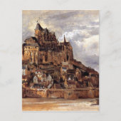 Mont Saint-Michel door Theodore Rousseau Briefkaart (Voorkant)