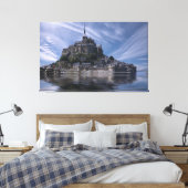 Mont Saint Michel France Canvas Afdruk (Insitu (Slaapkamer))