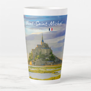 Mont-Saint-Michel, Frankrijk - Grote middeleeuwse  Latte Mok