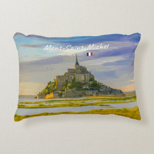 Mont-Saint-Michel, Frankrijk - Middeleeuwse Abdij Accent Kussen