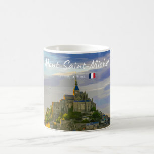 Mont-Saint-Michel, Frankrijk - Middeleeuwse Abdij Koffiemok