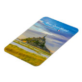Mont-Saint-Michel, Frankrijk - Middeleeuwse Abdij Magneet (Linkerzijde)