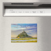 Mont-Saint-Michel, Frankrijk - Middeleeuwse Abdij Magneet (Insitu (Vaatwasser))