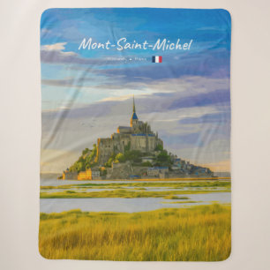 Mont-Saint-Michel, Frankrijk - Middeleeuwse Abdij Sherpa Deken