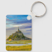 Mont-Saint-Michel, Frankrijk - Middeleeuwse Abdij Sleutelhanger (Achterkant)