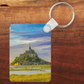 Mont-Saint-Michel, Frankrijk - Middeleeuwse Abdij Sleutelhanger (Achterkant)