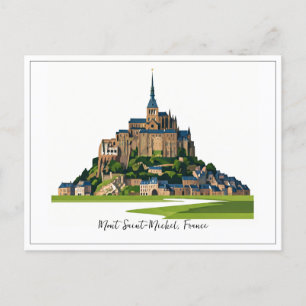 Mont Saint-Michel Frankrijk Normandië Briefkaart