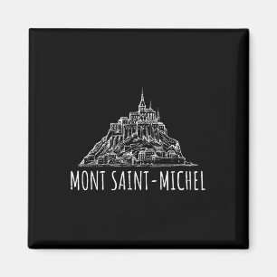 Mont Saint-michel Frankrijk Normandië Europa Vakan Magneet