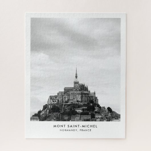 Mont Saint Michel Frankrijk Reisfoto Legpuzzel (Verticaal)