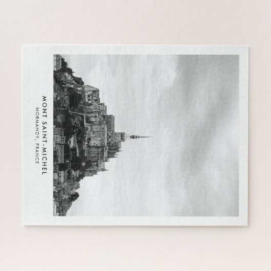 Mont Saint Michel Frankrijk Reisfoto Legpuzzel (Horizontaal)