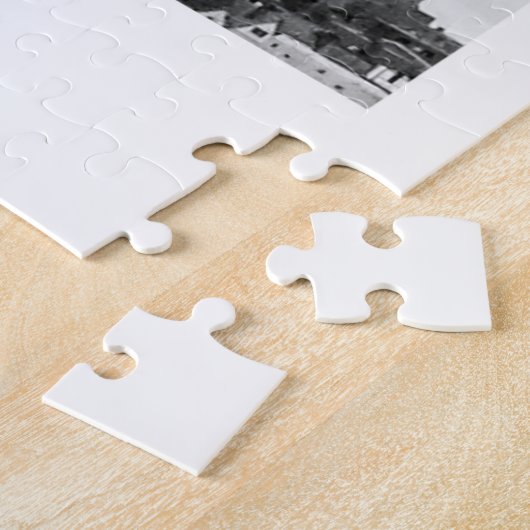 Mont Saint Michel Frankrijk Reisfoto Legpuzzel (Zijkant)