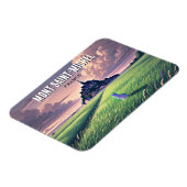 Mont Saint-Michel Frankrijk Reizen Kat Magneet (Linkerzijde)