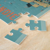 Mont Saint Michel illustration France Legpuzzel (Zijkant)