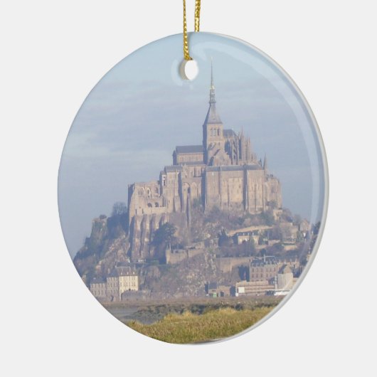 Mont Saint Michel Keramisch Ornament (Links)