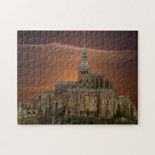 Mont-Saint-Michel Legpuzzel (Horizontaal)