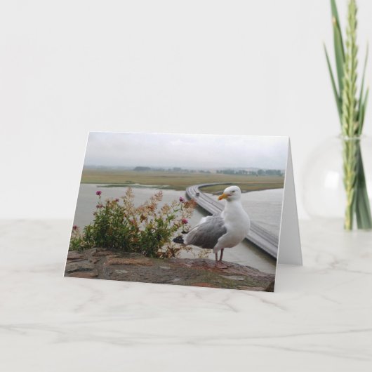 Mont-Saint-Michel Lookout, Normandië, Frankrijk -  Kaart (Voorkant)