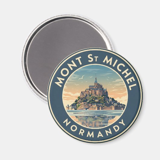 Mont Saint-Michel Magneet (Voorkant / Achterkant)