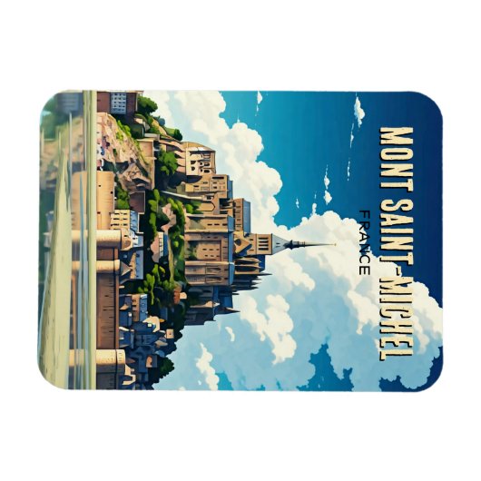 Mont Saint-Michel Magneet (Horizontaal)