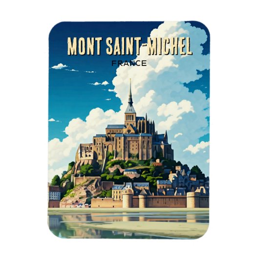 Mont Saint-Michel Magneet (Verticaal)