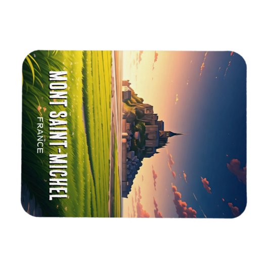 Mont Saint-Michel Magneet (Horizontaal)